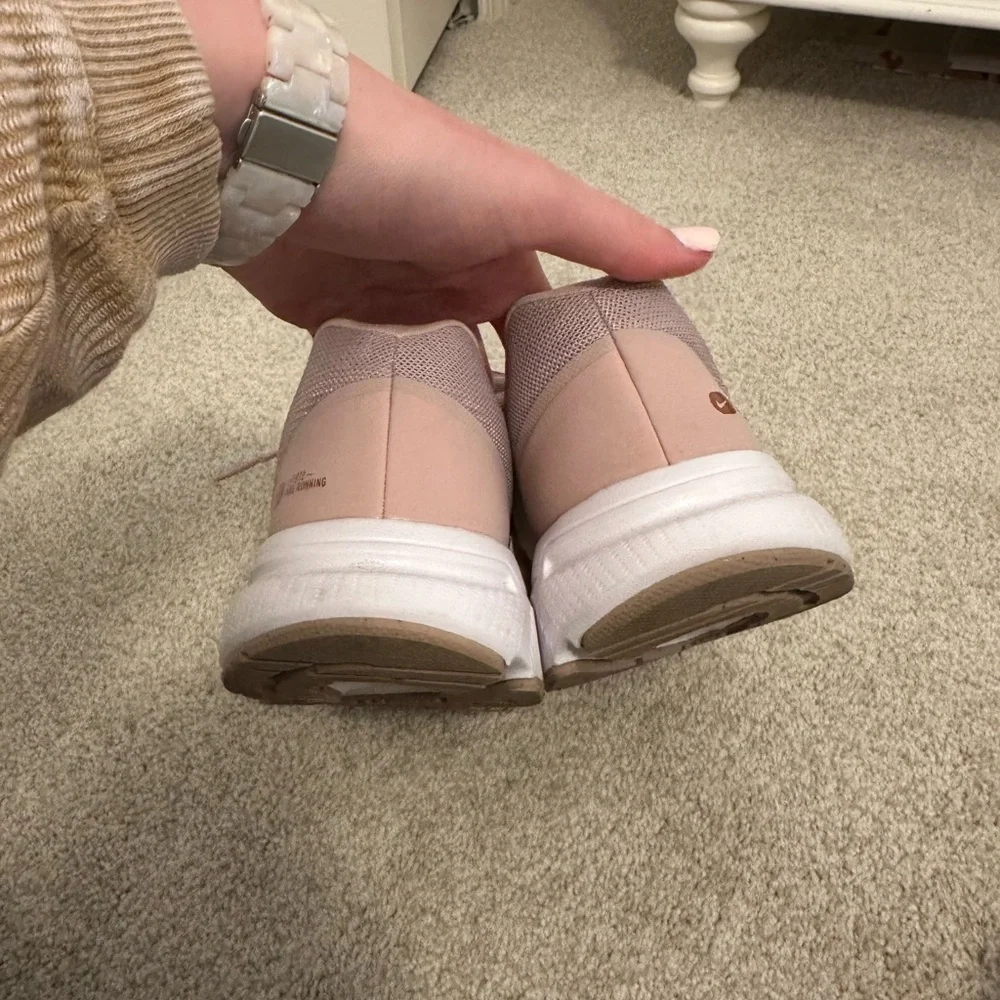 Nike Women's WMNS Zoom Span 3 Stone Mauve/MTLC Red Bronze-Barely Rose - Picture 10 of 15